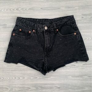 Aeropostale Cutoff Denim Mom Shorts